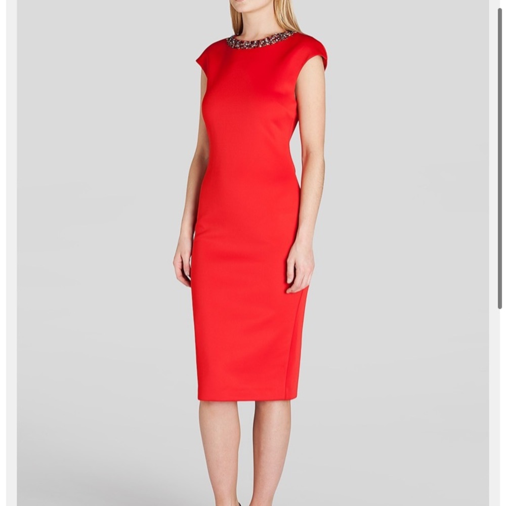 Ted Baker Elenna Embellished Midi Dress